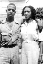 Charles E Williams Jr and mother